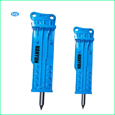 120mm Chisels Excavator Jack Hammer 120 L / MIN 40Cr เครื่องตัดไฮดรอลิก