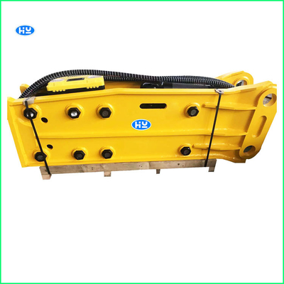 XCMG 60 เครื่องตัดหินไฮดรอลิก 75 มม. สิ่ว 40CRMO ค้อนไฮดรอลิกสำหรับรถขุดขนาดเล็ก