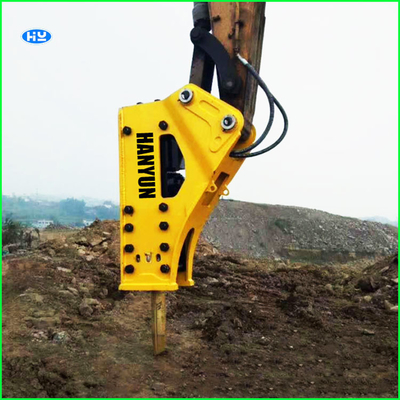 การขุดเหมืองหินรถขุด Rock Breaker 7-14T Metallurgical Backhoe Rock Hammer